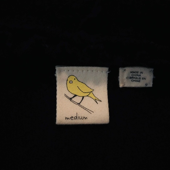 Sparrow Black Felted Wool Hooded Zip Cardigan - Picture 6 of 6